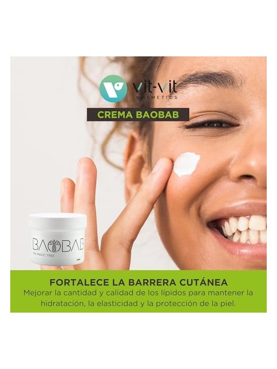 BAOBAB Moisturizing Repair Cream for Super Dry Skin 200ml Unisex