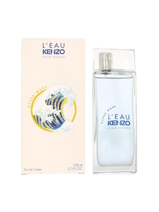 Kenzo L'Eau Hyper Wave Pour Homme eau de toilette Spray uomo 100ml