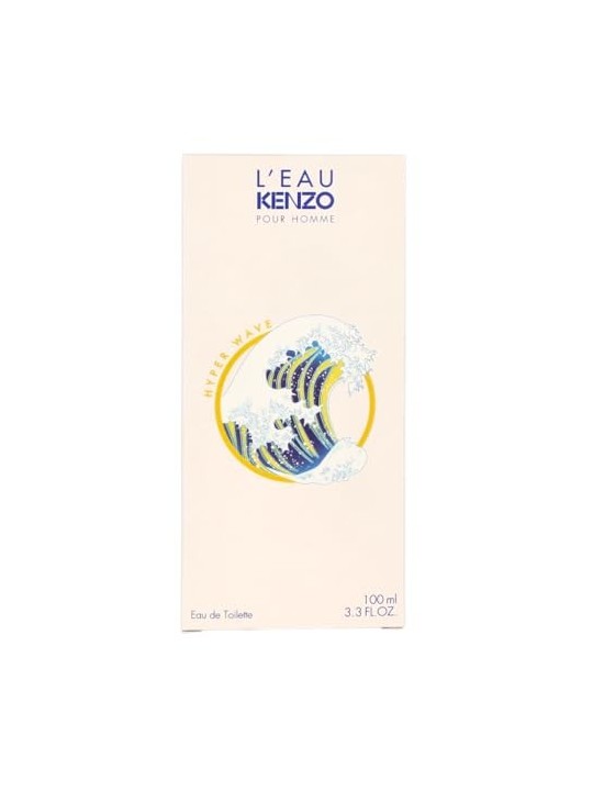 Kenzo L'Eau Hyper Wave Pour Homme eau de toilette Spray uomo 100ml