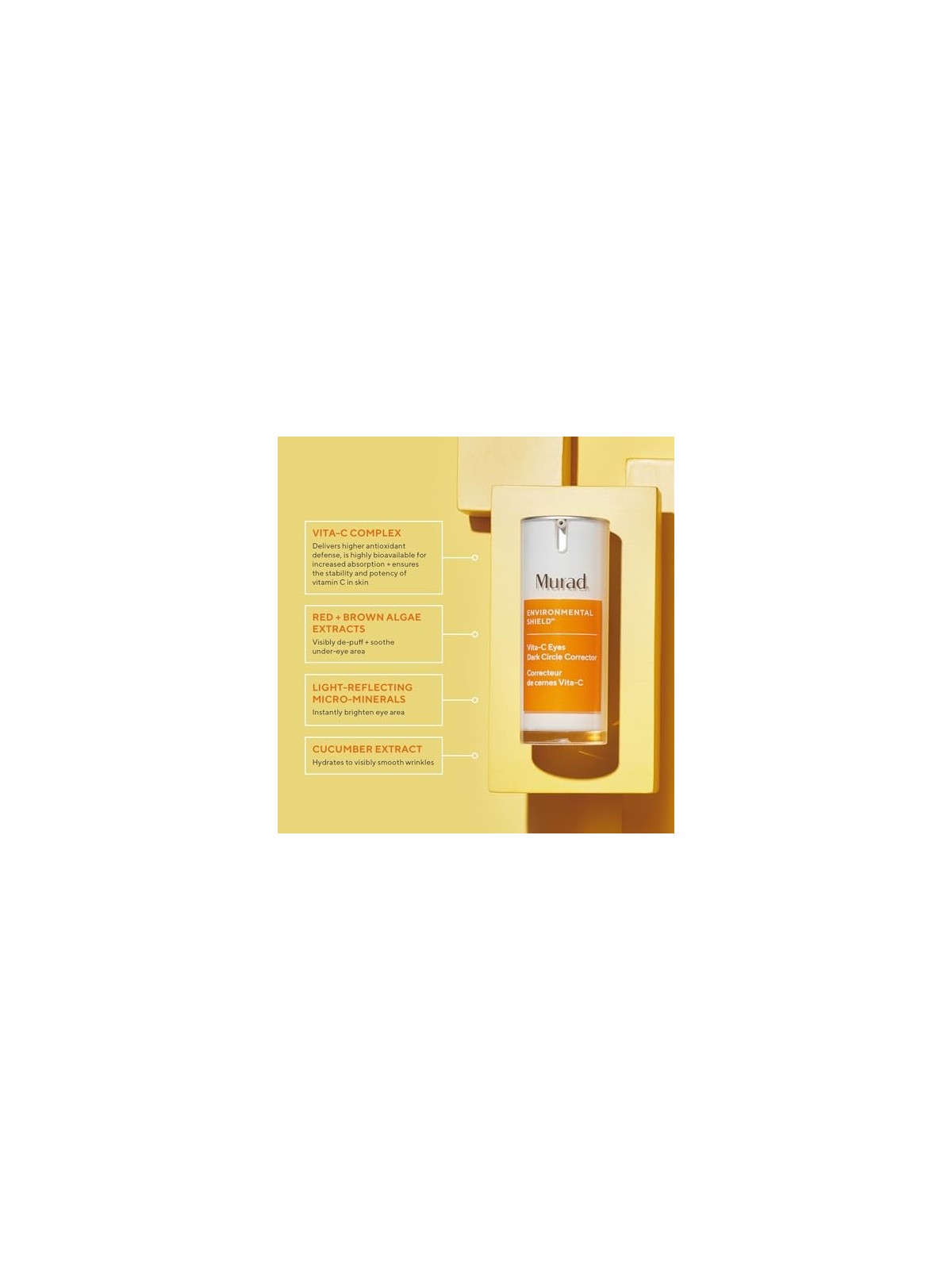 Murad Vita-C Rapid Dark Circle Corrector 15ml Murad www.essenzetotalstyle.com 