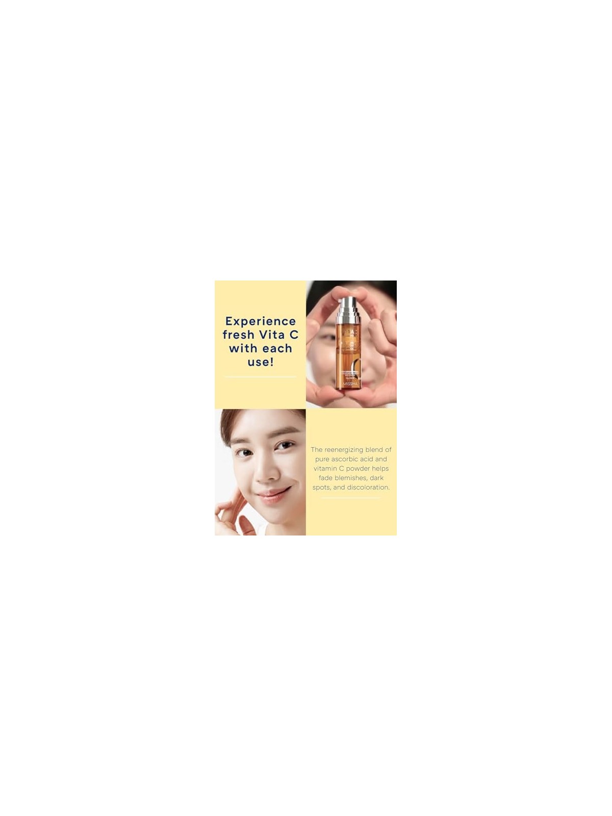 Missha Fiala Concentrata Correzione Spot C Vita C Plus Donna 150g