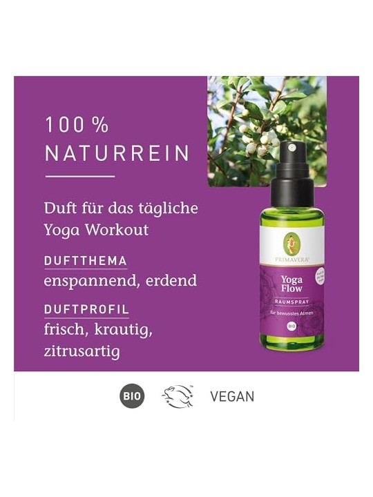 Spray per ambienti donna Primavera Yoga Flow 50ml