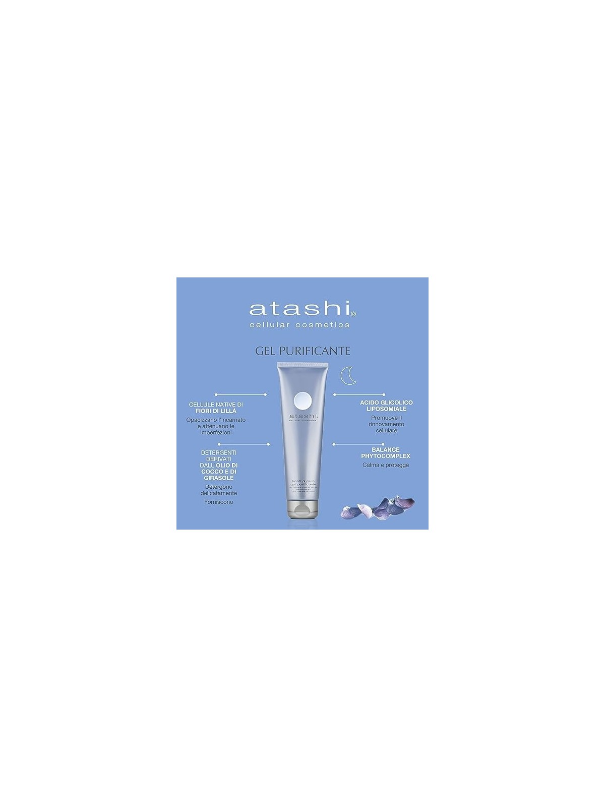 Atashi FRESH and PURE gel purificante 150ml per donna