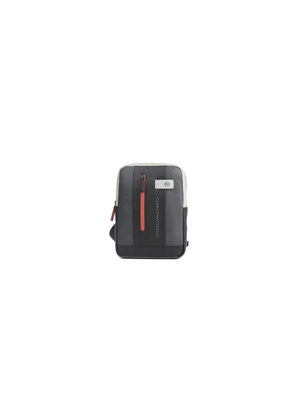Borsa Tracolla Piquadro Cuoio Urbano per iPad Sleeve NeroGrigio
