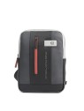 Borsa Tracolla Piquadro Cuoio Urbano per iPad Sleeve NeroGrigio