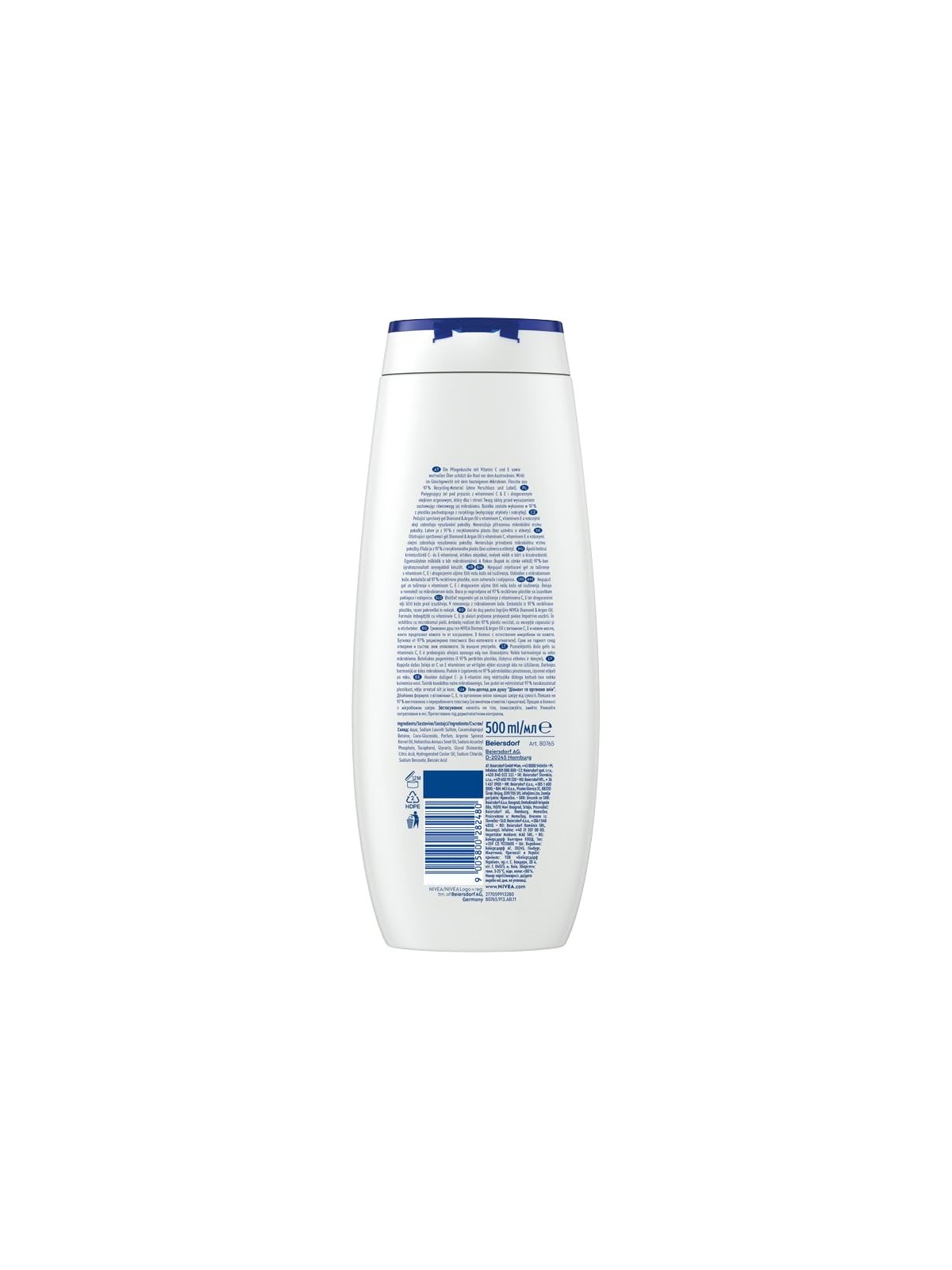 Nivea Gel doccia Diamond Touch donna 500ml