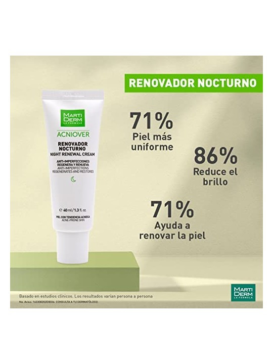 MartiDerm Acniover Rinnovamento Notturno 40ml Unisex