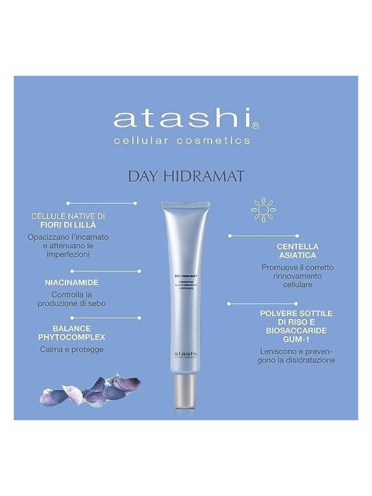 Atashi FRESH e PURE giorno idratante 50ml donna