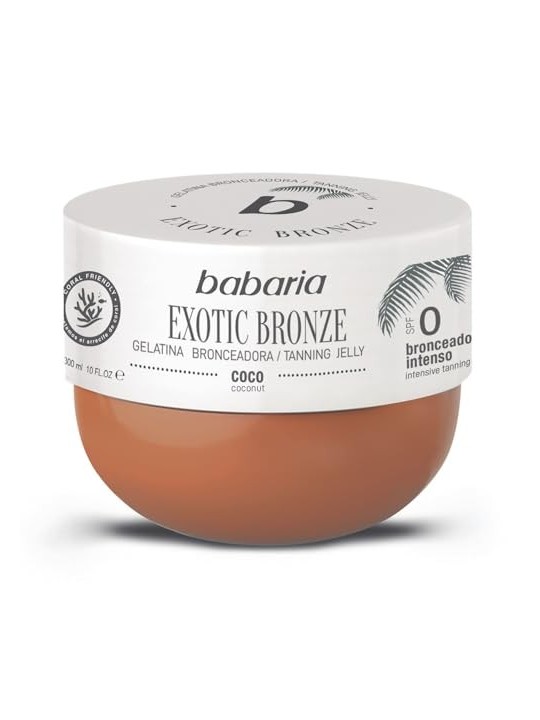 Babaria SOLAR GELATINA COCO SPF0 bronzo esotico 300ml unisex