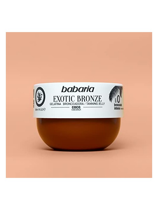 Babaria SOLAR GELATINA COCO SPF0 bronzo esotico 300ml unisex