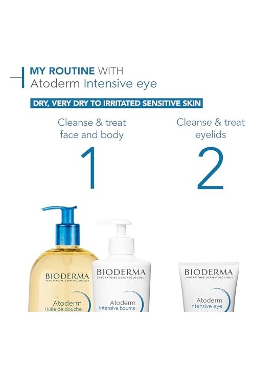 Bioderma Atoderm Intensive Eye 3-In-1 Care 100ml