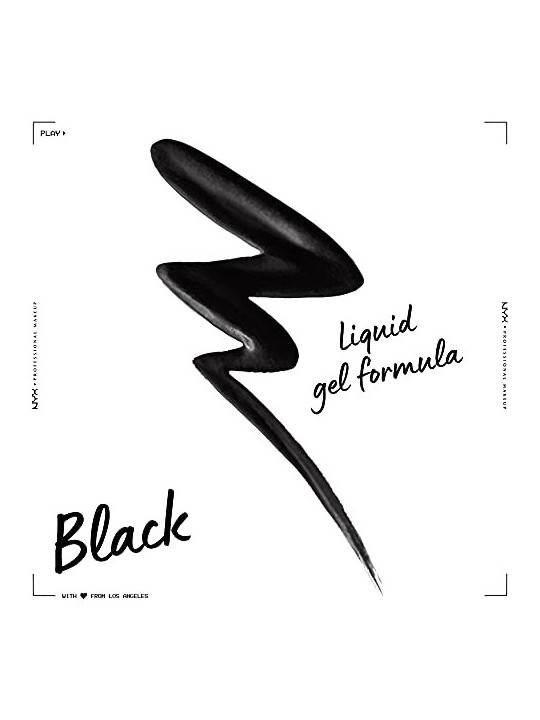 Nyx Professional Make Up EPIC WEAR eyeliner liquido impermeabile nero unisex