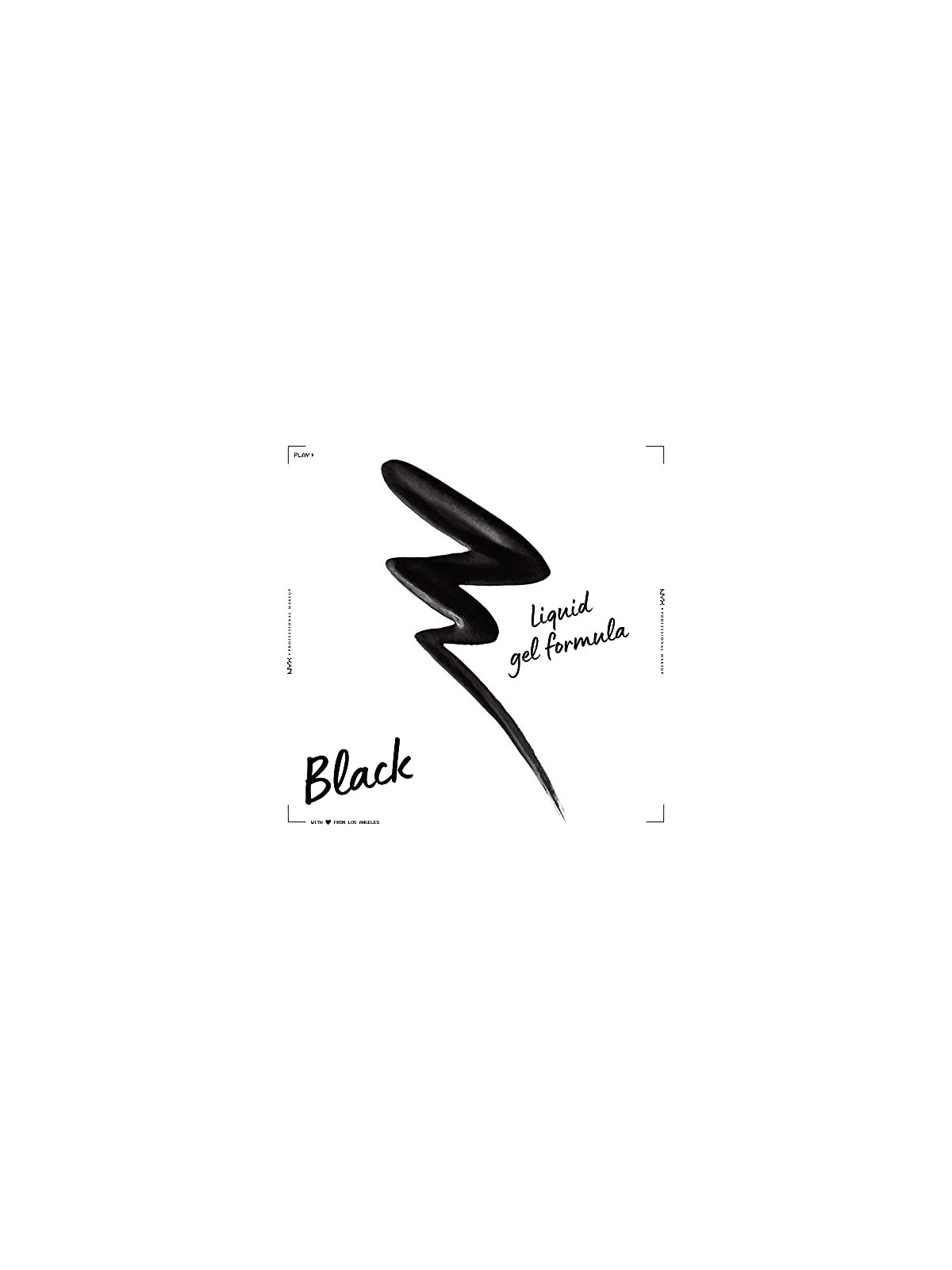 Nyx Professional Make Up EPIC WEAR eyeliner liquido impermeabile nero unisex