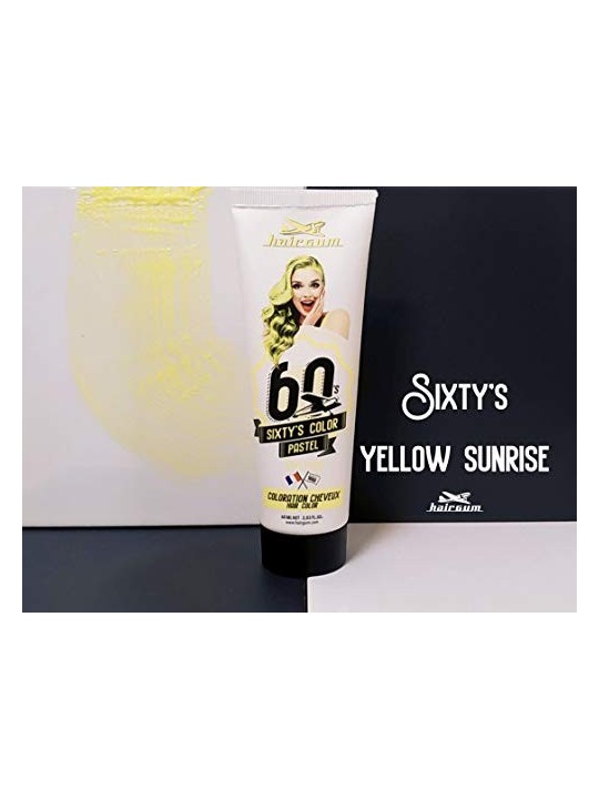 Hairgum SIXTYS COLOR colore per capelli giallo alba 60ml unisex