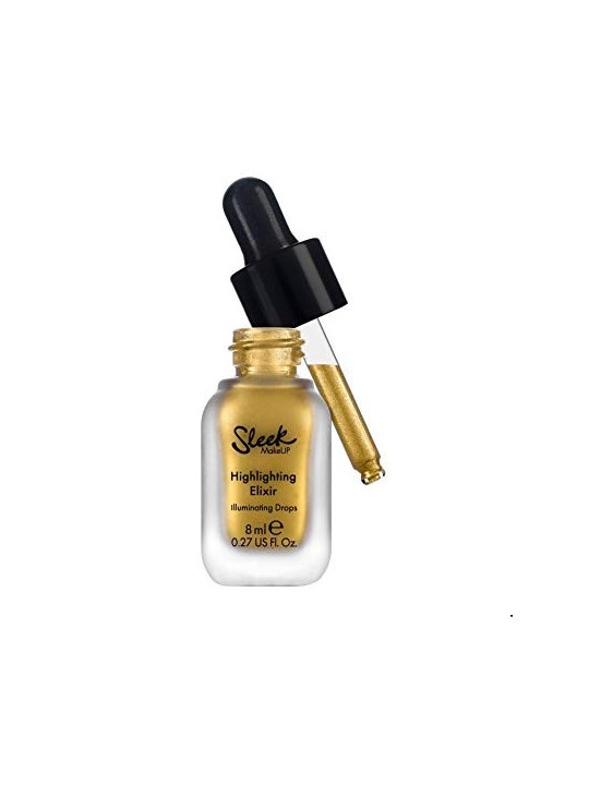 Sleek MakeUP Elixir Gocce Liquide Illuminanti per Spalle Decollet Oro 8ml donna