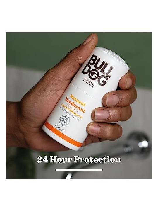 Bulldog Deodorante Naturale Limone Bergamotto Uomo 75ml