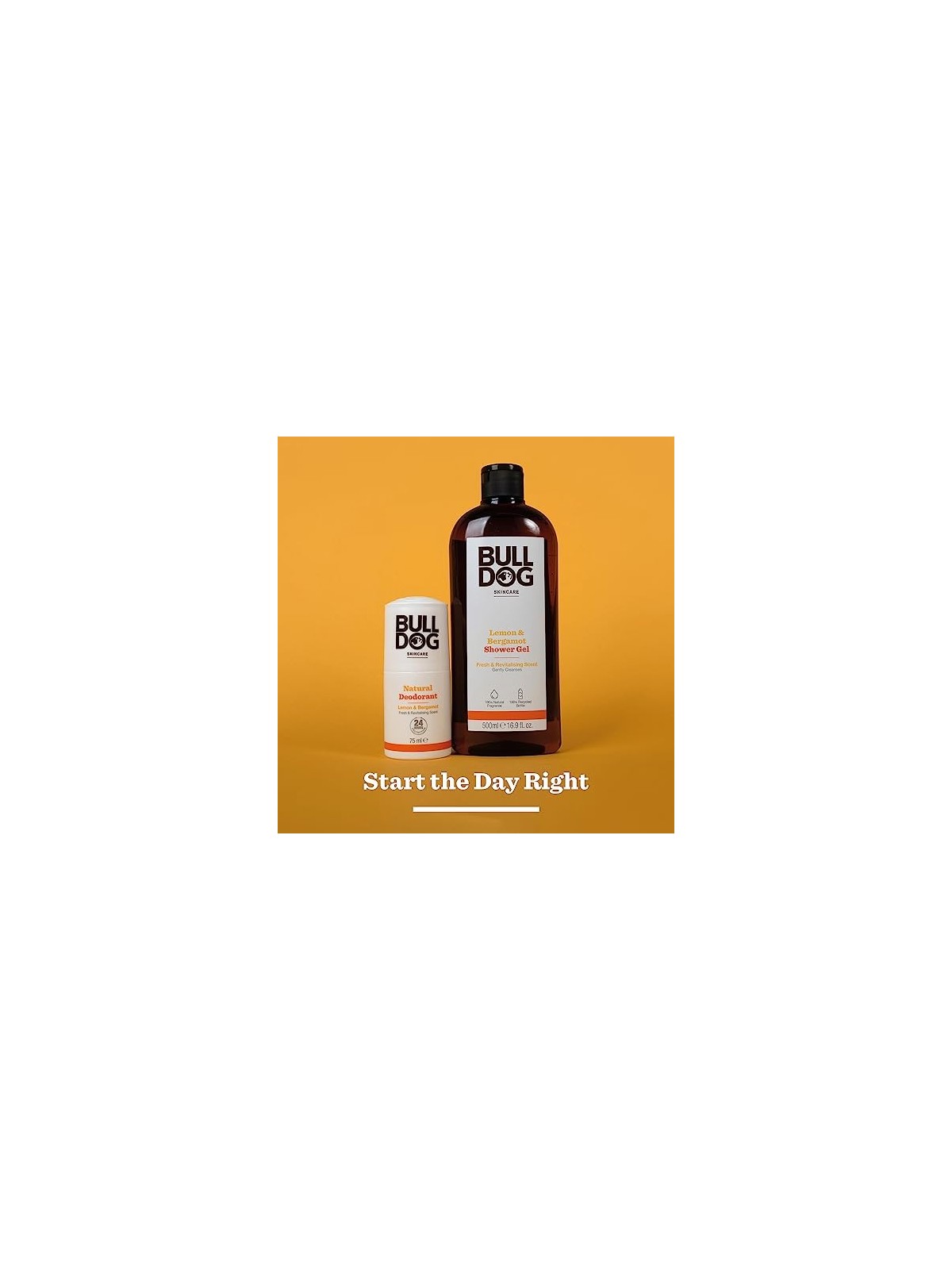 Bulldog Deodorante Naturale Limone Bergamotto Uomo 75ml