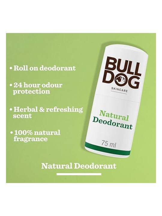 Deodorante Naturale Bulldog Erbe Profumo Rinfrescante uomo 75ml