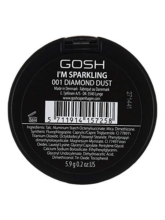 Gosh I'm Sparkling Hightlighter Powder donna 5,9g 001 Diamond Dust