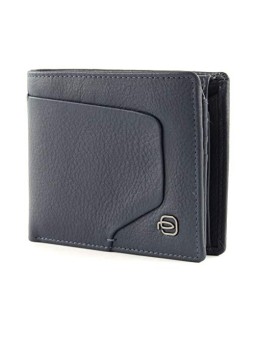 Piquadro Pu4518Aor Blue Wallet for Men