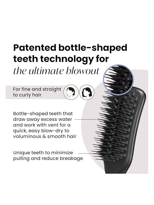 Tangle Teezer Spazzola per capelli Easy Dry Go donna 1 unit Jet Black