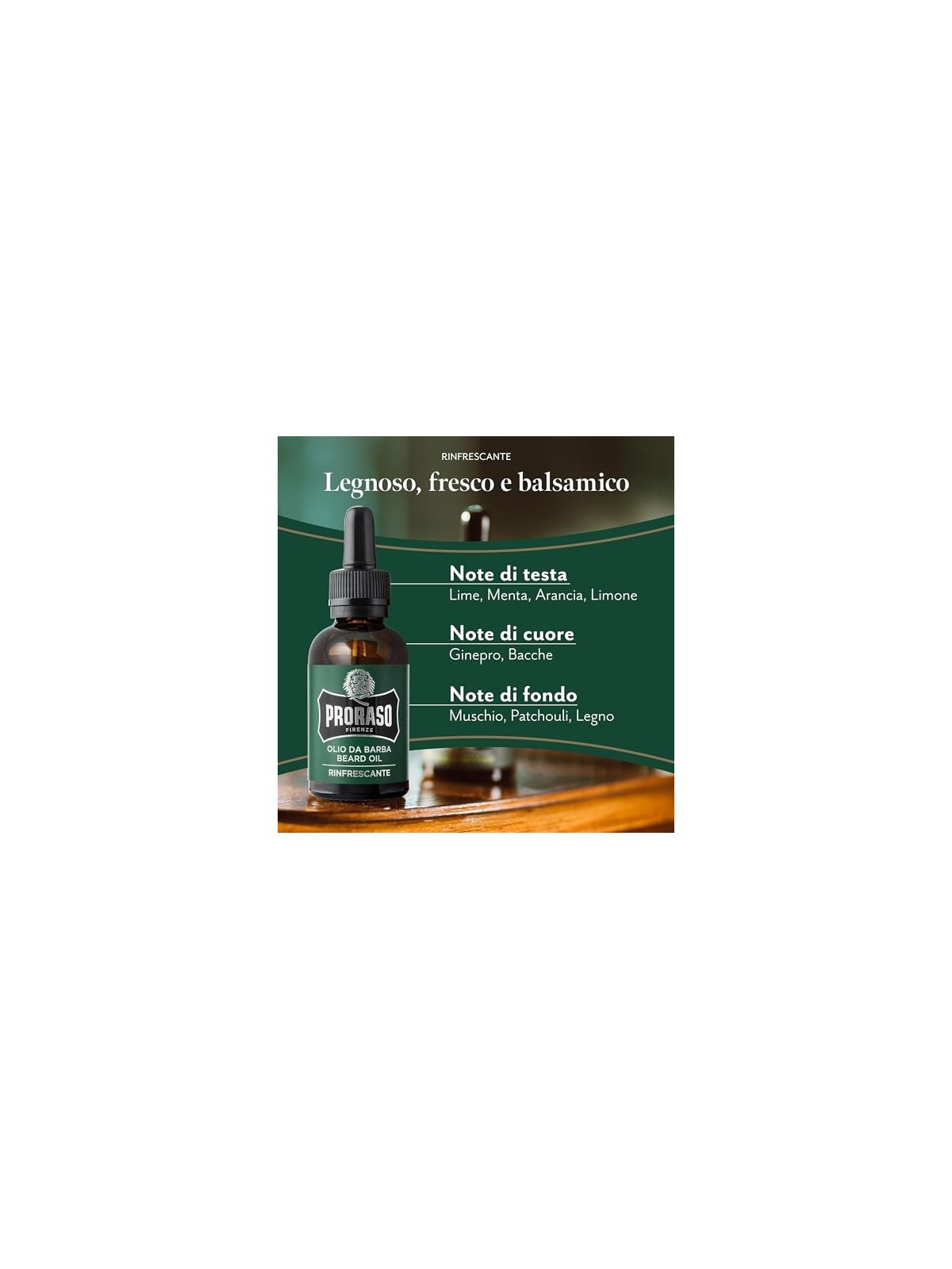 Olio da Barba Proraso Firenze 30ml