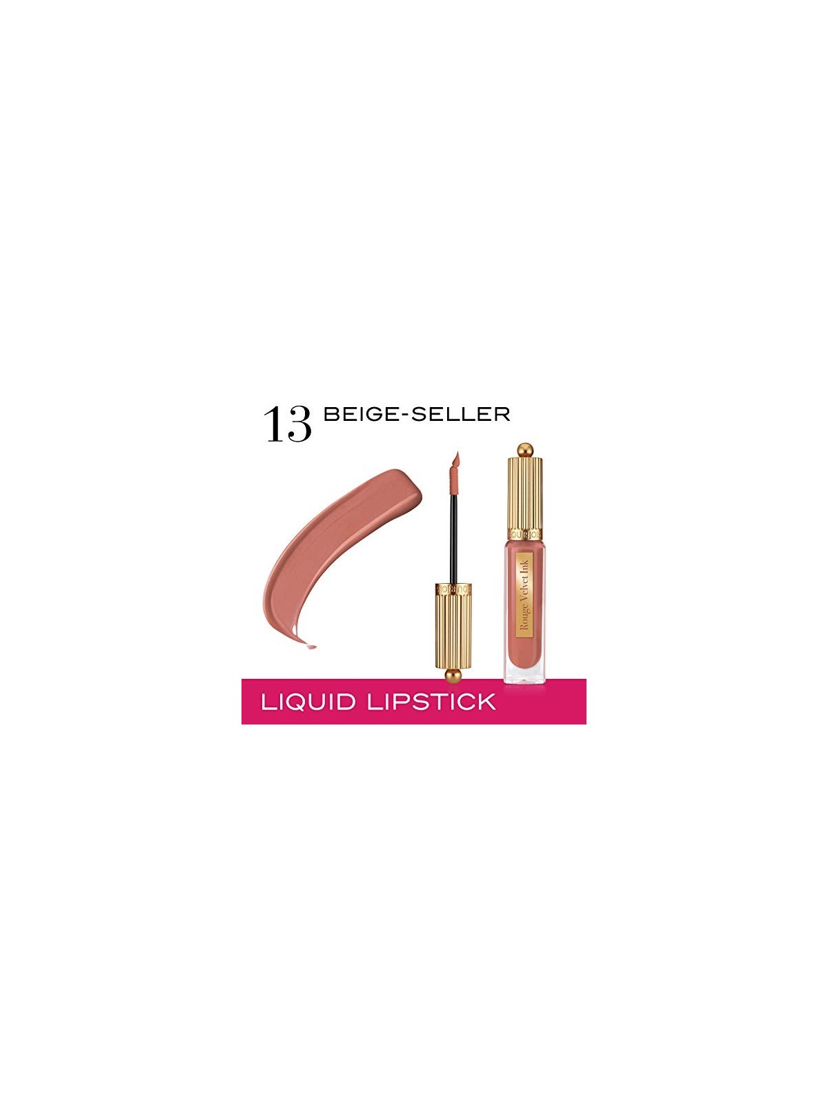 Bourjois Rouge Velvet Ink Rossetto Liquido 3 5 ml 13 Beige Venditrice donna