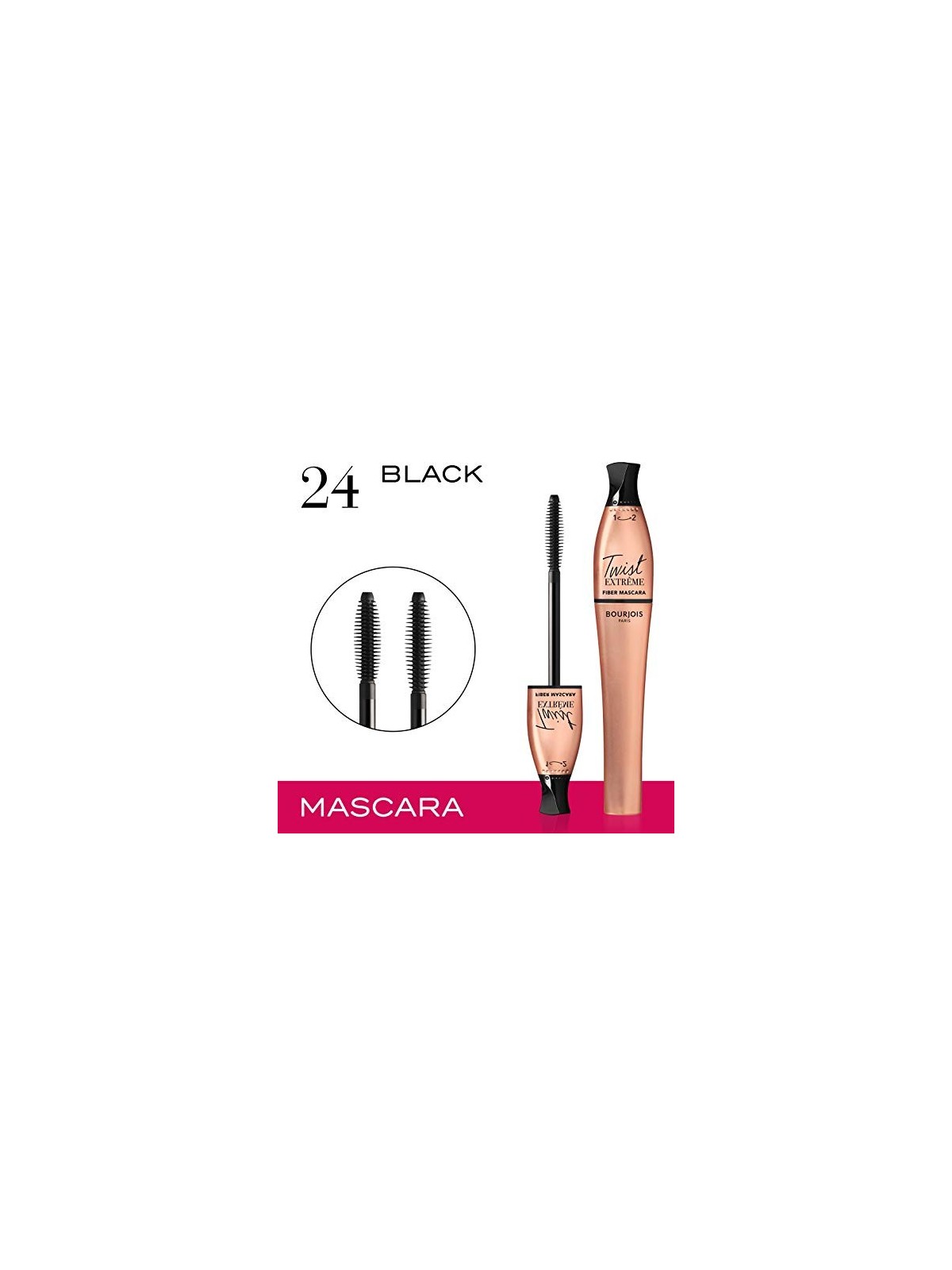 Mascara Bourjois Twist Extreme Fiber