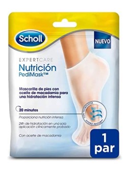 Scholl Maschera Nutriente per Piedi 1 Paio Unisex