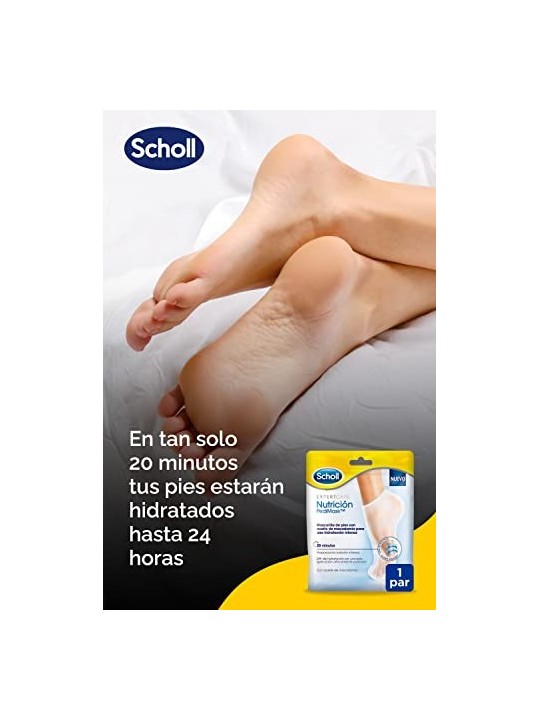 Scholl Maschera Nutriente per Piedi 1 Paio Unisex
