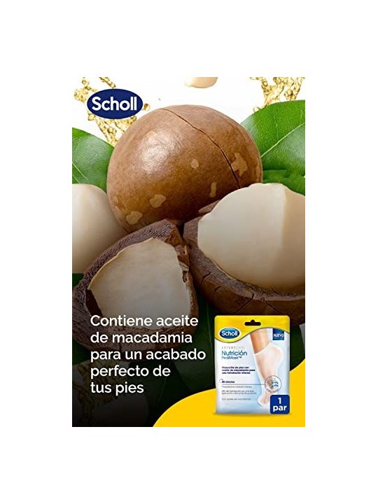 Scholl Maschera Nutriente per Piedi 1 Paio Unisex
