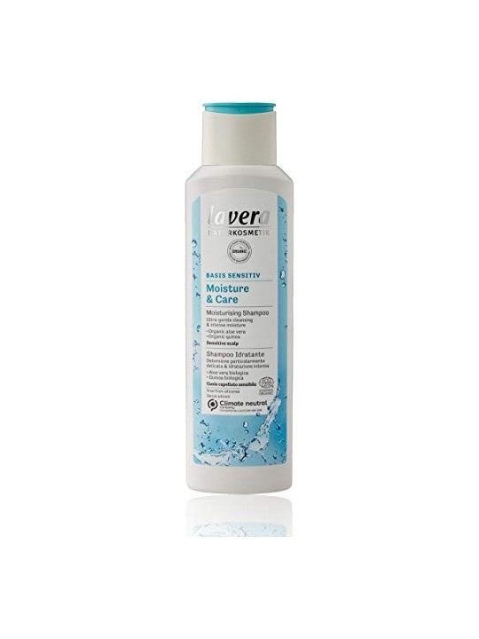 Shampoo Lavera Basis Sensitiv Moisture Care donna 250ml