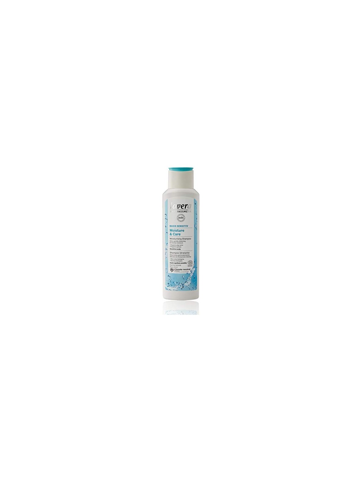 Shampoo Lavera Basis Sensitiv Moisture Care donna 250ml
