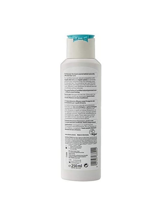 Shampoo Lavera Basis Sensitiv Moisture Care donna 250ml