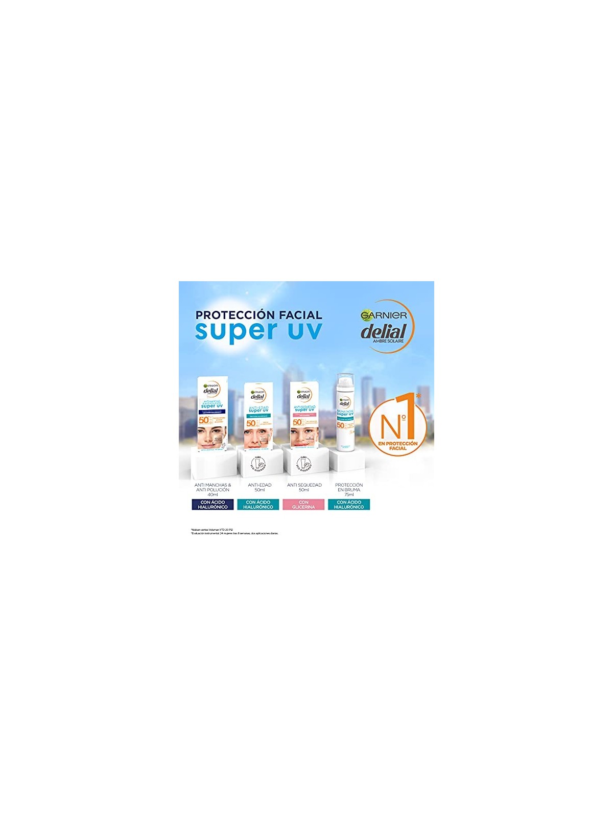 GARNIER SENSITIVE ADVANCED super fluido unitV SPF50 30ml unisex