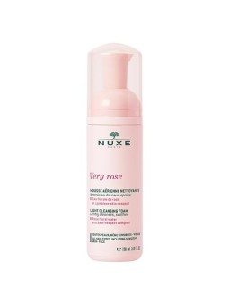 Nuxe Very Rose Light Cleansing Foam donna 150ml All Skin Types, Including Sensitive, Skin-Face Nuxe www.essenzetotalstyle.com 