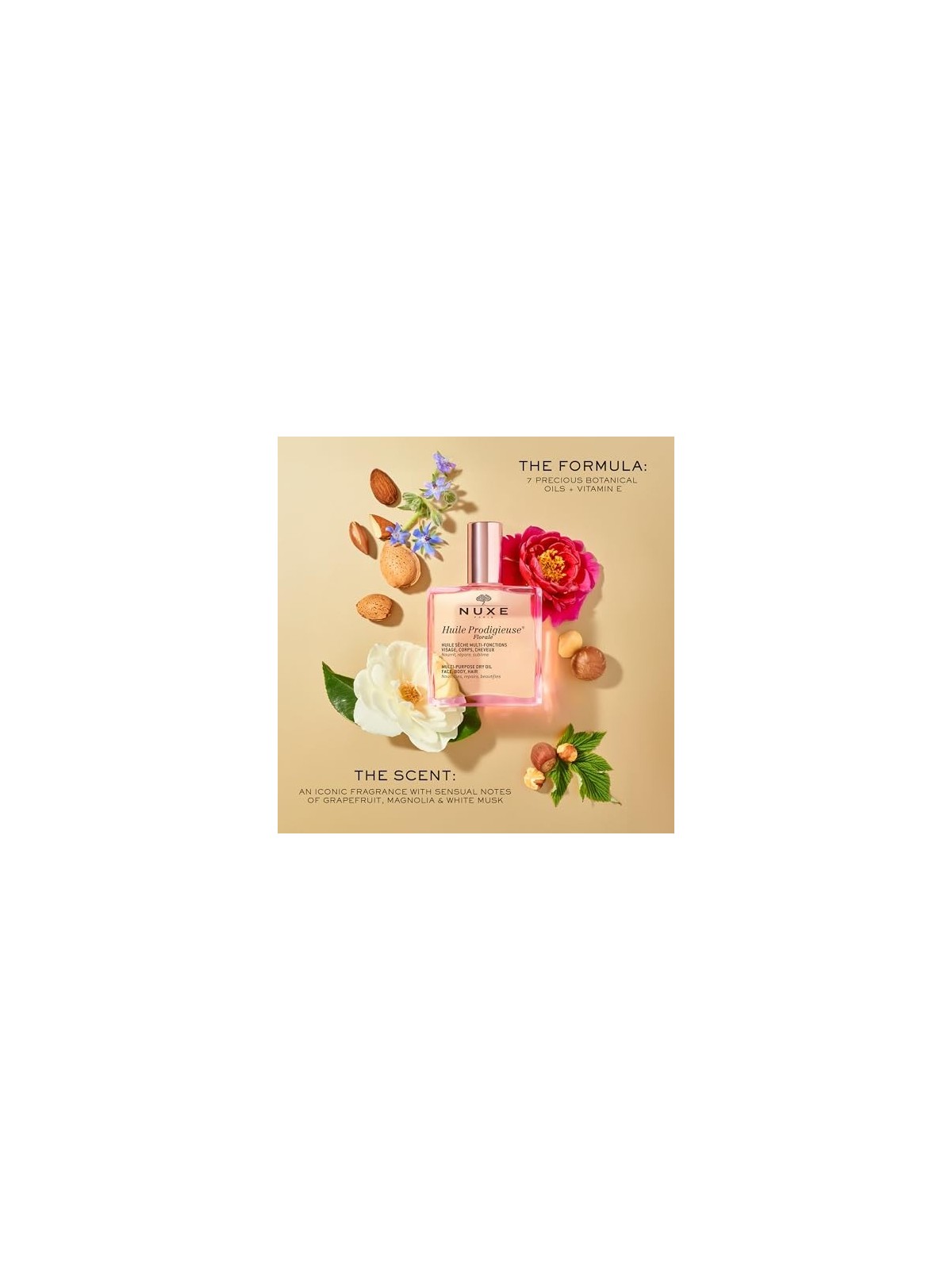 Olio secco rigenerante Nuxe Huile Prodigieuse Florale 50ml