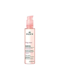 Nuxe Very Rose Delicate Cleansing Oil donna 150ml All Skin types, Including Sensitive Skin, Face And Eyes Nuxe www.essenzetotals