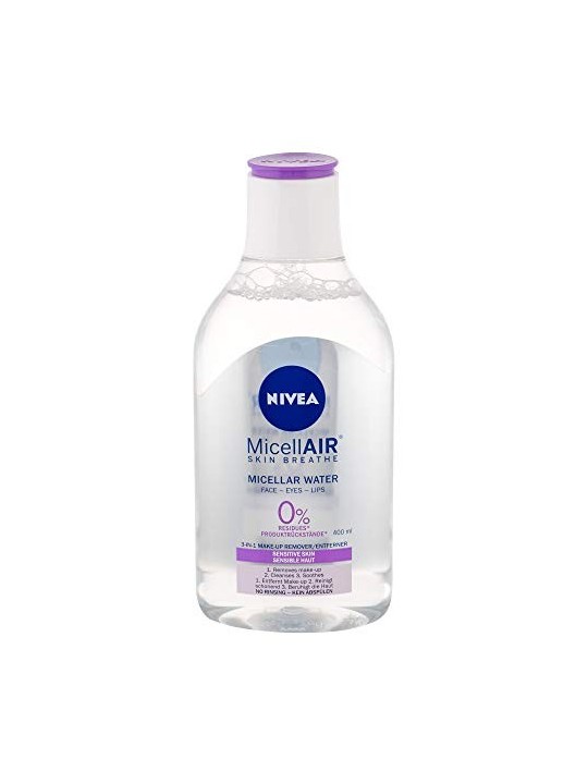 Acqua micellare delicata e curativa 3 in 1