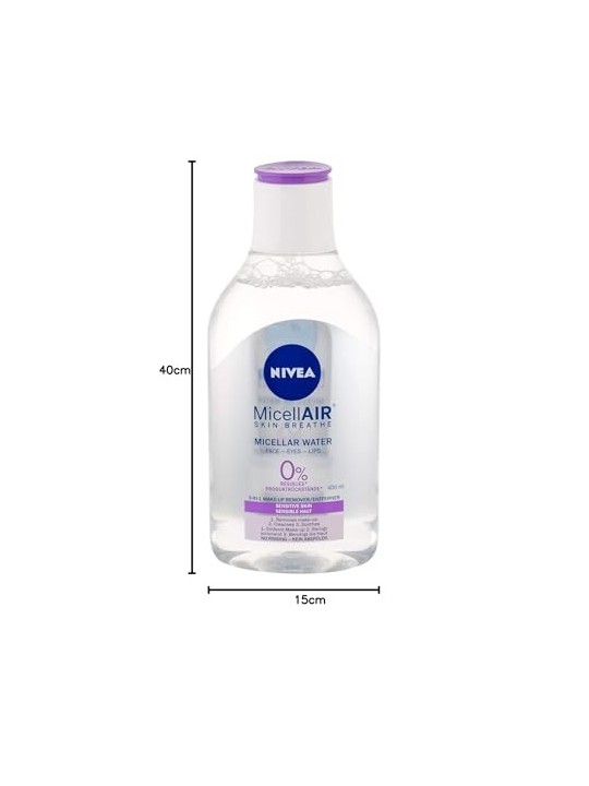 Acqua micellare delicata e curativa 3 in 1
