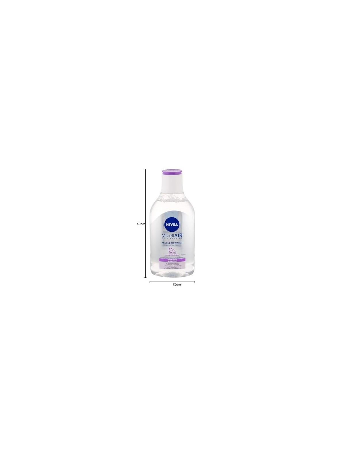 Acqua micellare delicata e curativa 3 in 1