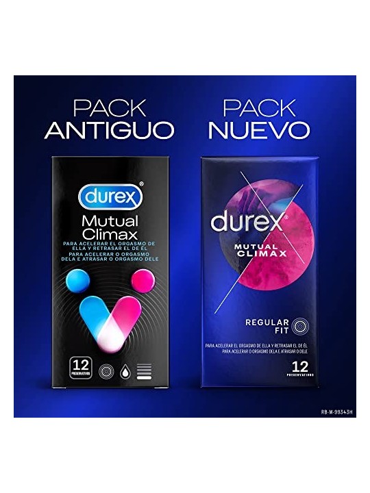 Durex MUTUAL CLIMAX preservativi 12 unit uomo