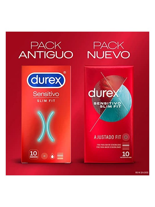 Durex SENSITIVO SLIM FIT 10 u unisex 10u