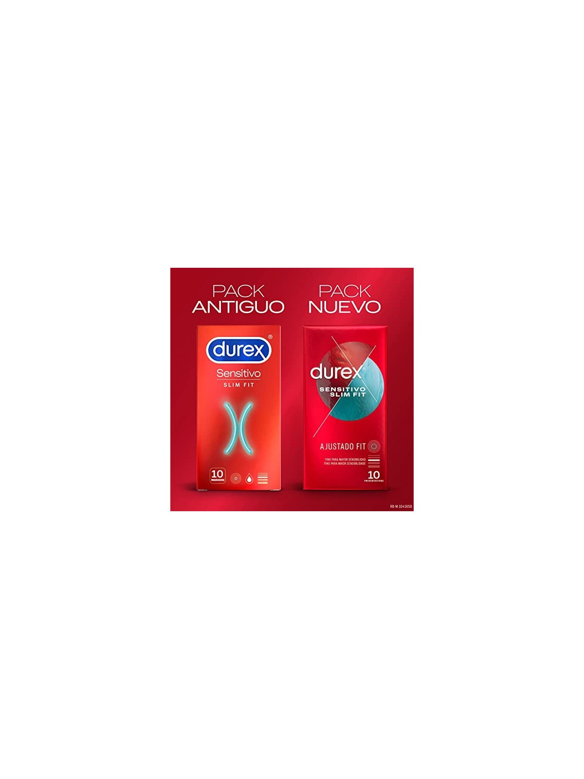 Durex SENSITIVO SLIM FIT 10 u unisex 10u