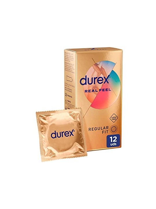 Durex REAL FEEL preservativi pelle su pelle 12 unit uomo
