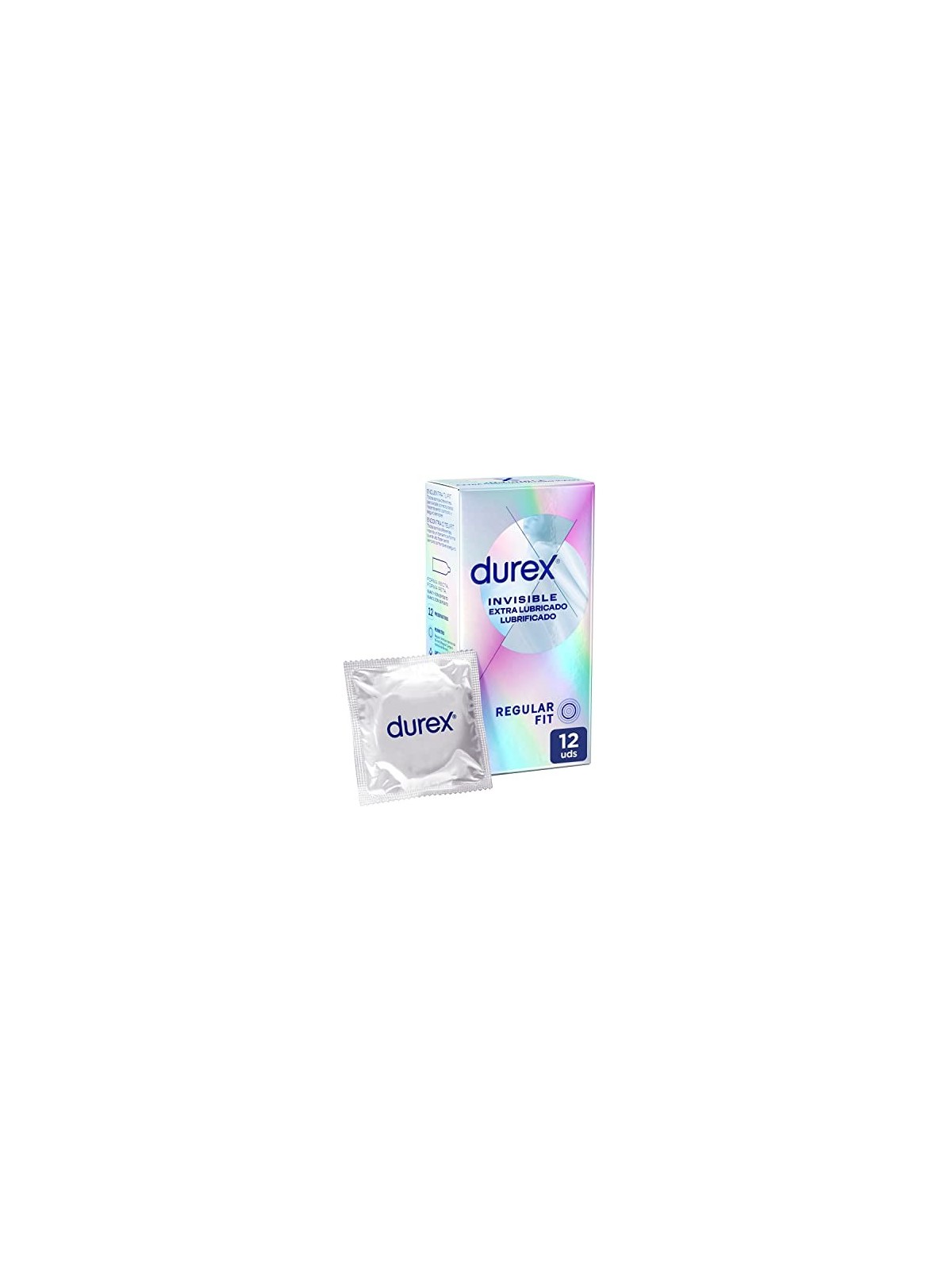 Durex INVISIBLE preservativi extra lubrificati 12 unit uomo