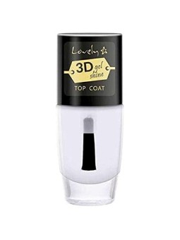 LOVELY 3D Gel Shine Top Coat gel per unghie con effetto 3D 8ml