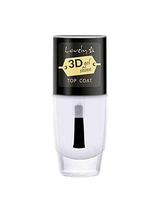 LOVELY 3D Gel Shine Top Coat gel per unghie con effetto 3D 8ml
