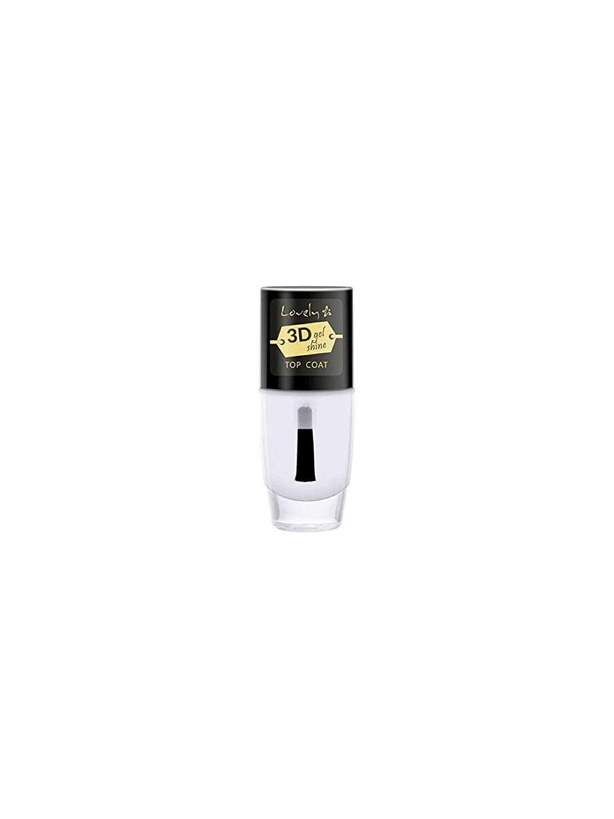 LOVELY 3D Gel Shine Top Coat gel per unghie con effetto 3D 8ml