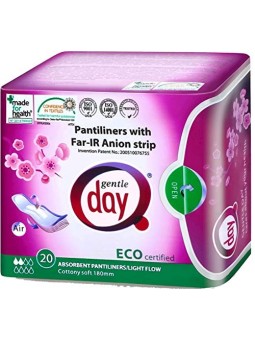 GENTLE DAY Proteggislip Con FarIR Anion Strip eco assorbenti 20pz